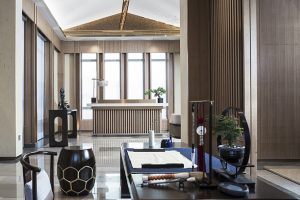 Fuzhou Taihe Qingyun Sales Center by Shanhejinyuan Art Design