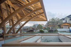 Fuzhou Taihe Qingyun Sales Center by Shanhejinyuan Art Design