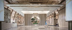 Fuzhou Taihe Qingyun Sales Center by Shanhejinyuan Art Design