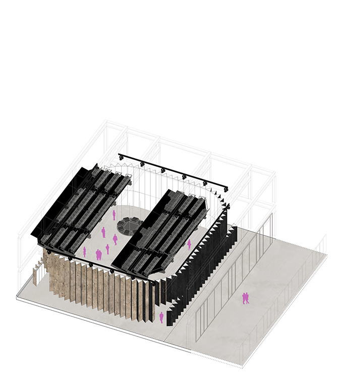 Hayy:Cinema Competition Proposal by Karim Nader Studio