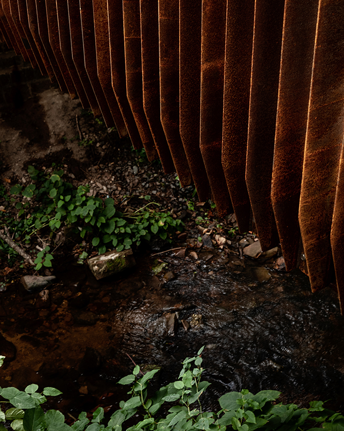 Portes Bonheur, le Chemin des Carrières by Reiulf Ramstad Arkitekter