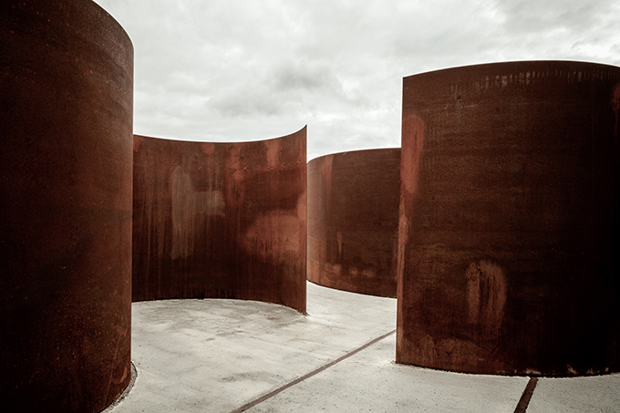 Portes Bonheur, le Chemin des Carrières by Reiulf Ramstad Arkitekter