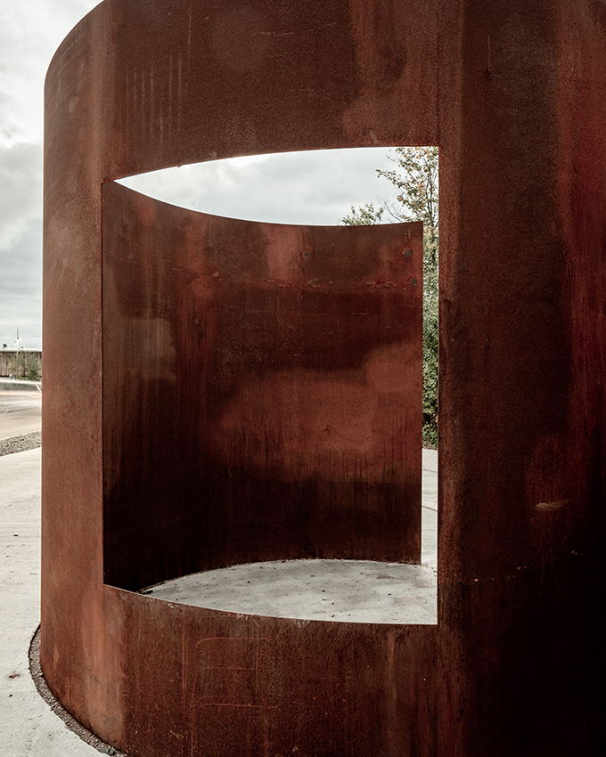 Portes Bonheur, le Chemin des Carrières by Reiulf Ramstad Arkitekter