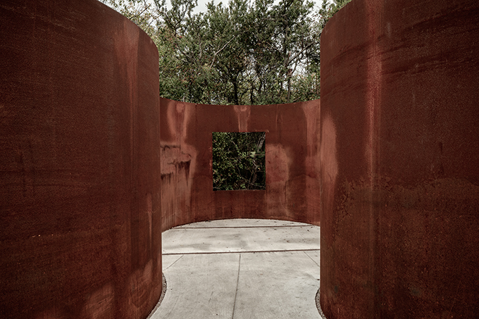 Portes Bonheur, le Chemin des Carrières by Reiulf Ramstad Arkitekter