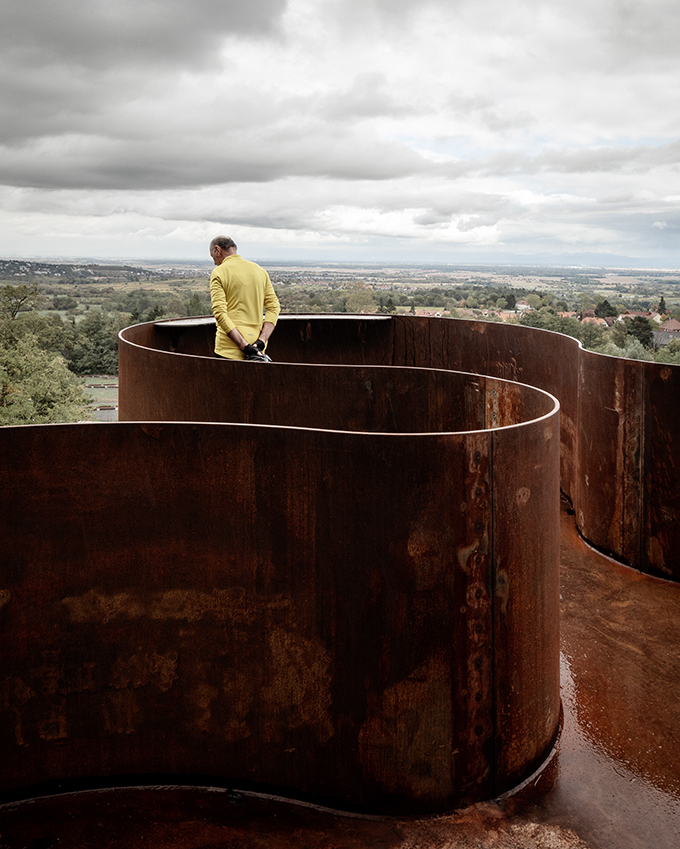 Portes Bonheur, le Chemin des Carrières by Reiulf Ramstad Arkitekter