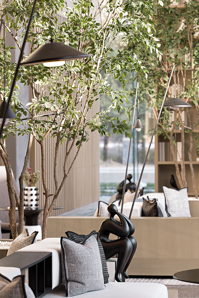 Shenyang China Overseas • Wang Jing Mansion Sales Center by ONE-CU Interior Design Lab