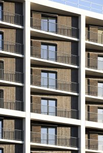 Student housings at Marne-la-Vallée by AVA architects