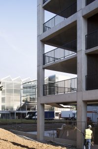Student housings at Marne-la-Vallée by AVA architects