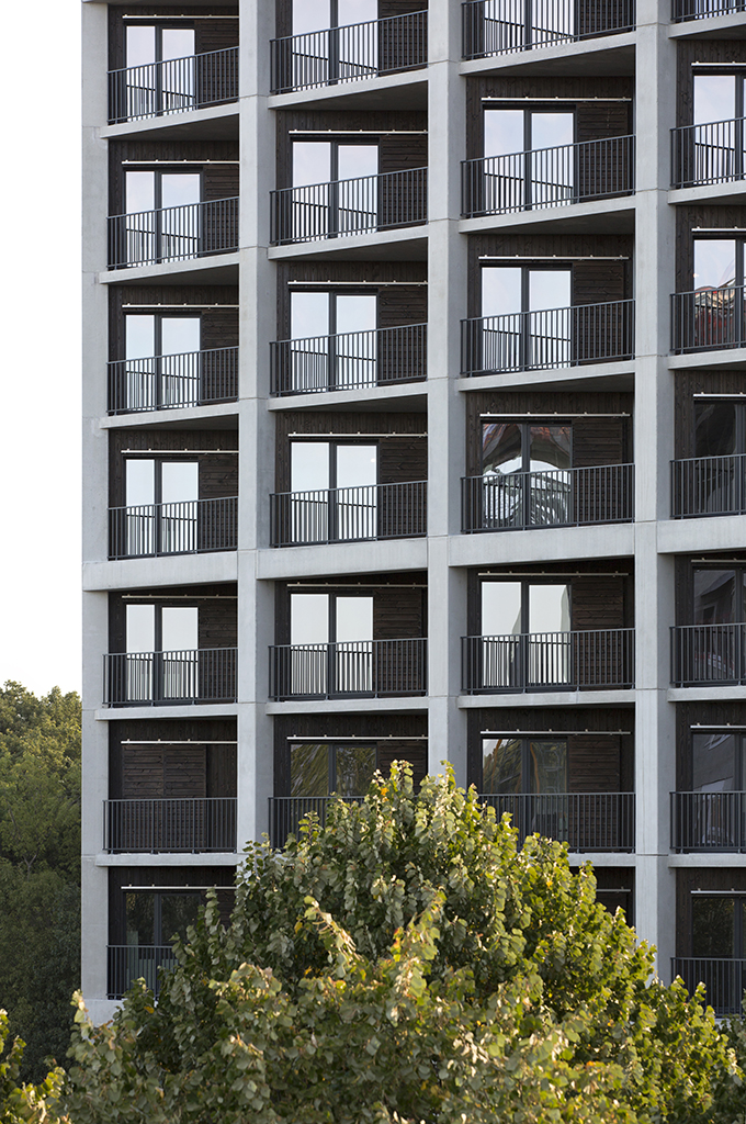 Student housings at Marne-la-Vallée by AVA architects