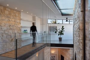 Vertical Stone House by HENKIN SHAVIT Architecture & Design