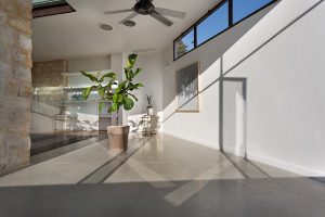 Vertical Stone House by HENKIN SHAVIT Architecture & Design