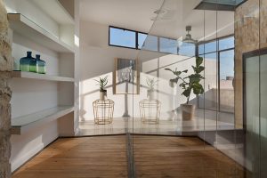 Vertical Stone House by HENKIN SHAVIT Architecture & Design