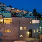 Vertical Stone House by HENKIN SHAVIT Architecture & Design