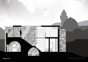 Vertical Stone House by HENKIN SHAVIT Architecture & Design