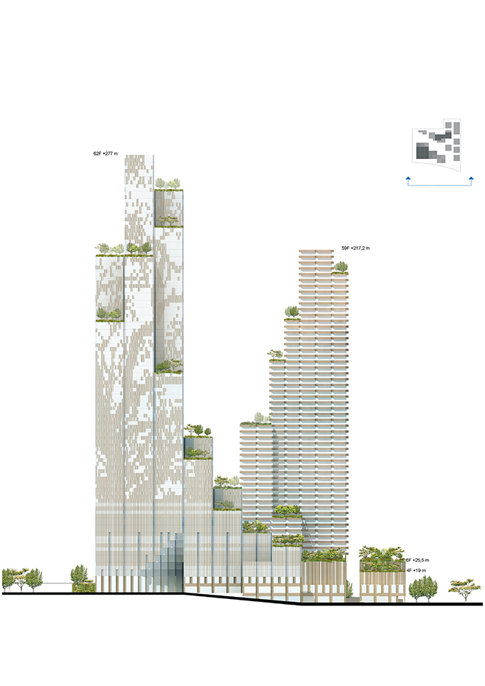 Konka mixed-use by Mecanoo