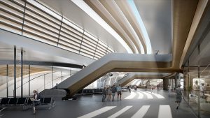 Ülemiste Terminal Competition Winning Project by Zaha Hadid Architects & Esplan