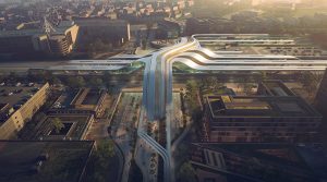 Ülemiste Terminal Competition Winning Project by Zaha Hadid Architects & Esplan