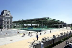 The station of Oostende by Dietmar Feichtinger Architectes