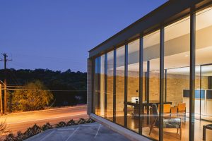 Austin's Mid-Century Cool Office Post Iconic Building Renovation by Mark Odom Studio