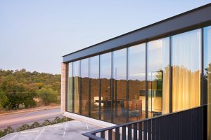 Austin's Mid-Century Cool Office Post Iconic Building Renovation by Mark Odom Studio