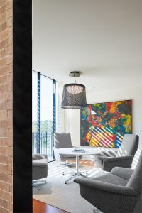 Austin's Mid-Century Cool Office Post Iconic Building Renovation by Mark Odom Studio