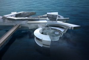 Birnbeck Island by Matteo Cainer Architecture at the III Architecture Pisa Biennale