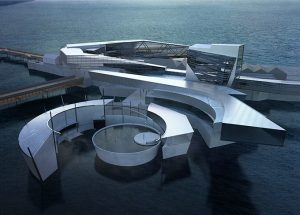 Birnbeck Island by Matteo Cainer Architecture at the III Architecture Pisa Biennale