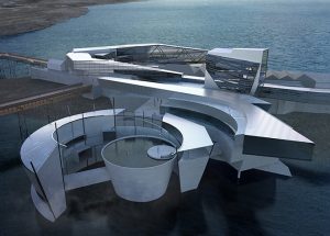 Birnbeck Island by Matteo Cainer Architecture at the III Architecture Pisa Biennale