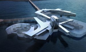 Birnbeck Island by Matteo Cainer Architecture at the III Architecture Pisa Biennale