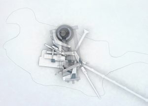 Birnbeck Island by Matteo Cainer Architecture at the III Architecture Pisa Biennale