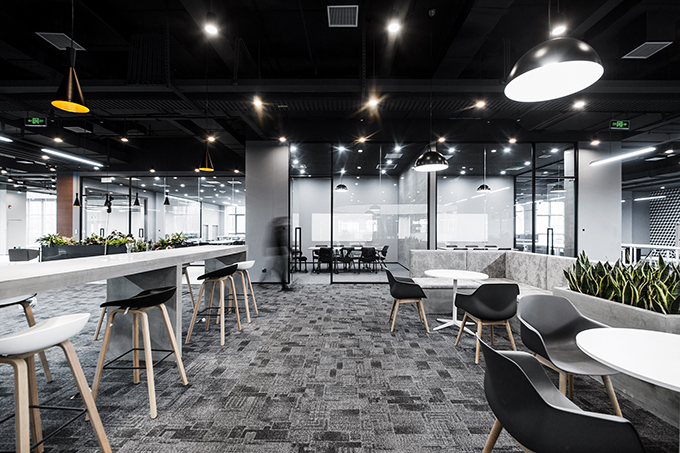 Byton Production Base Office by inDeco