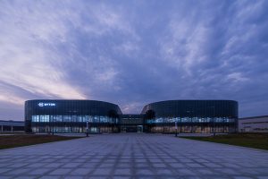 Byton Production Base Office by inDeco