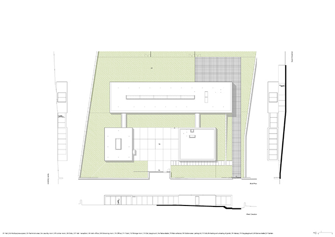 Canine & Feline Hotel by Raulino Silva Arquitecto