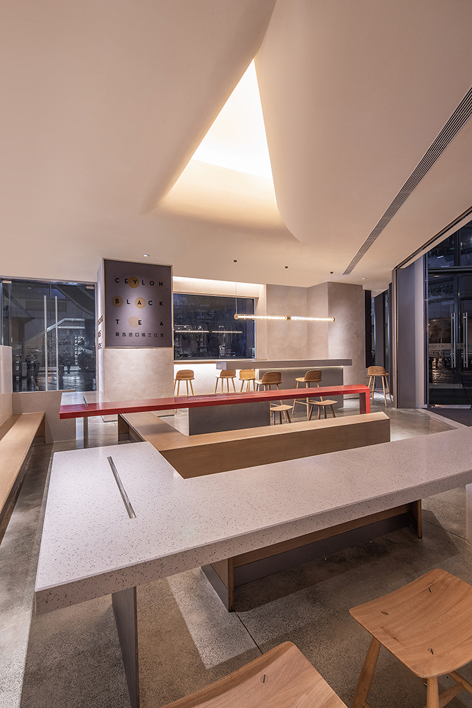 Heytea at Longfor Paradise Walk in Chongqing by Shenzhen Super Normal Design