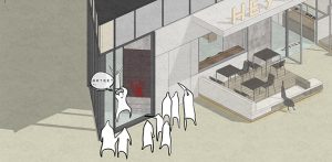 Heytea at Longfor Paradise Walk in Chongqing by Shenzhen Super Normal Design