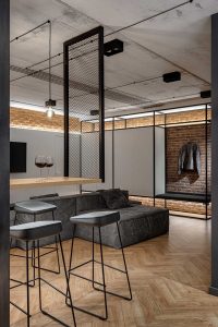 Loft Apartment in Kharkiv by Bondarenko Design