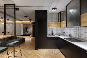 Loft Apartment in Kharkiv by Bondarenko Design