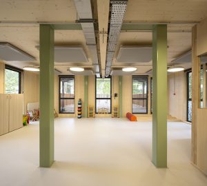 Modular and Nomadic Wooden Nursery by Djuric Tardio Architects