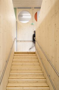 Modular and Nomadic Wooden Nursery by Djuric Tardio Architects