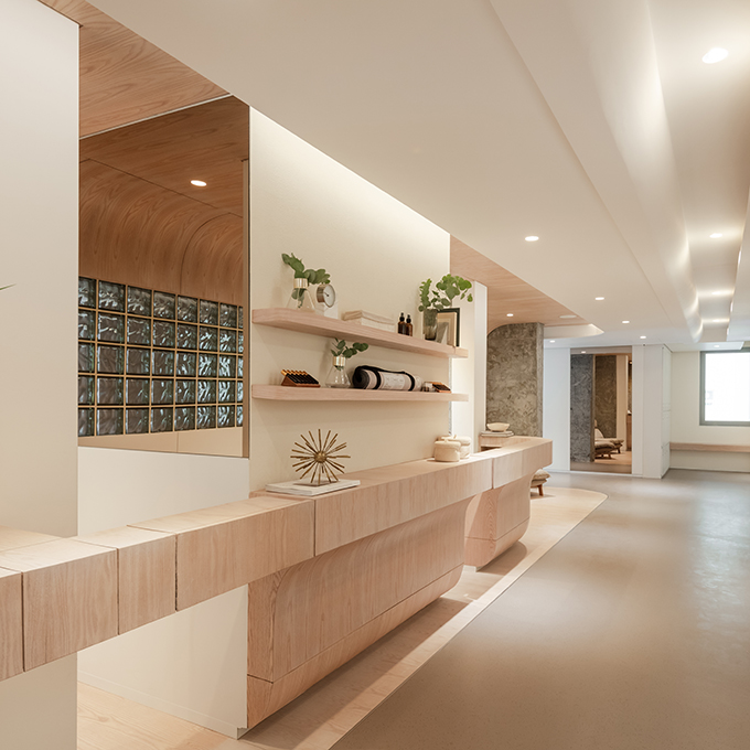 Tru3 Yoga Studio by ITGinteriors