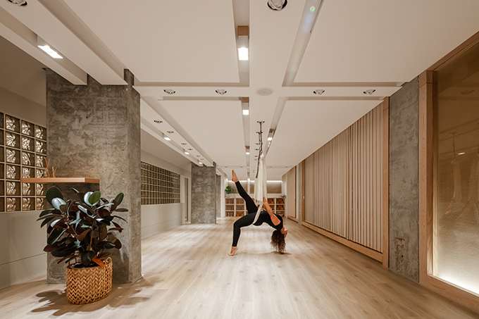 Tru3 Yoga Studio by ITGinteriors