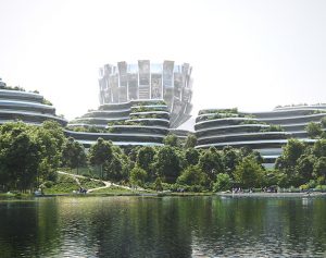 Unicorn Island Masterplan by Zaha Hadid Architects