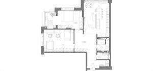 Polotno Apartment by Sergey Makhno Architects