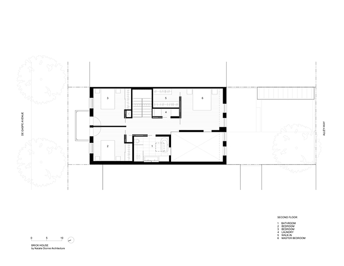 Brick House by Natalie Dionne Architecture