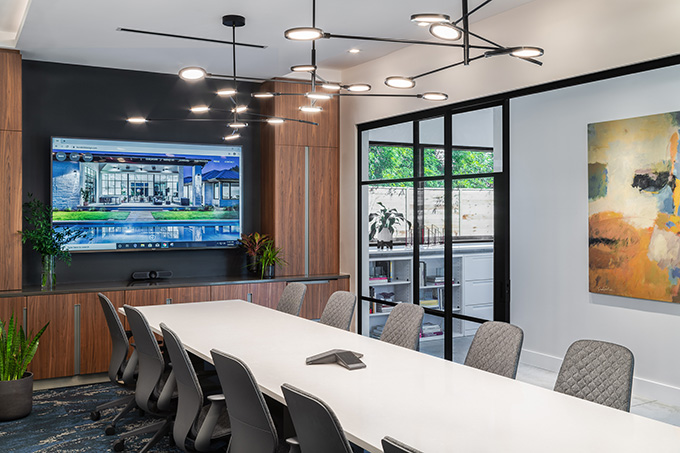 Britt Design Group's WELL Office Space by Mark Odom Studio