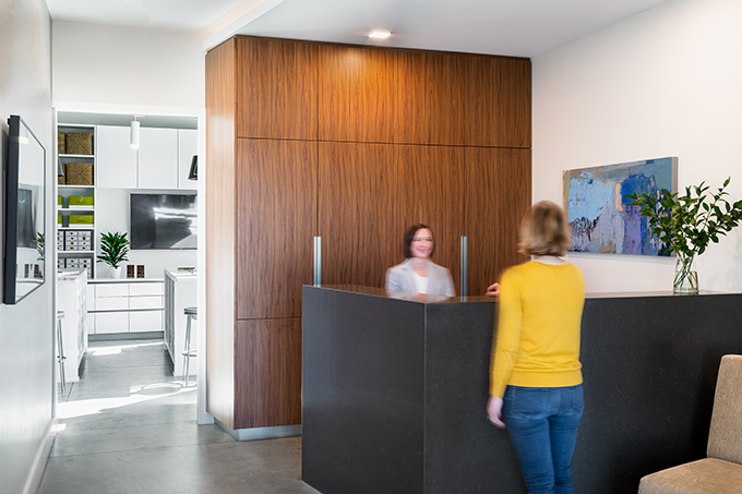 Britt Design Group's WELL Office Space by Mark Odom Studio