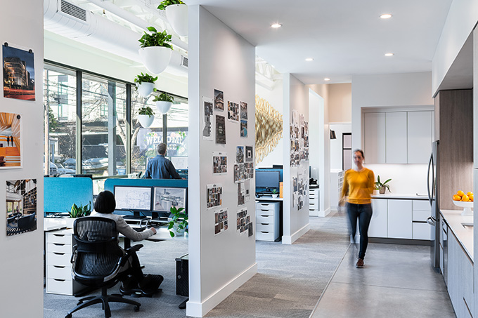 Britt Design Group's WELL Office Space by Mark Odom Studio