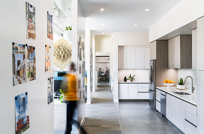 Britt Design Group's WELL Office Space by Mark Odom Studio