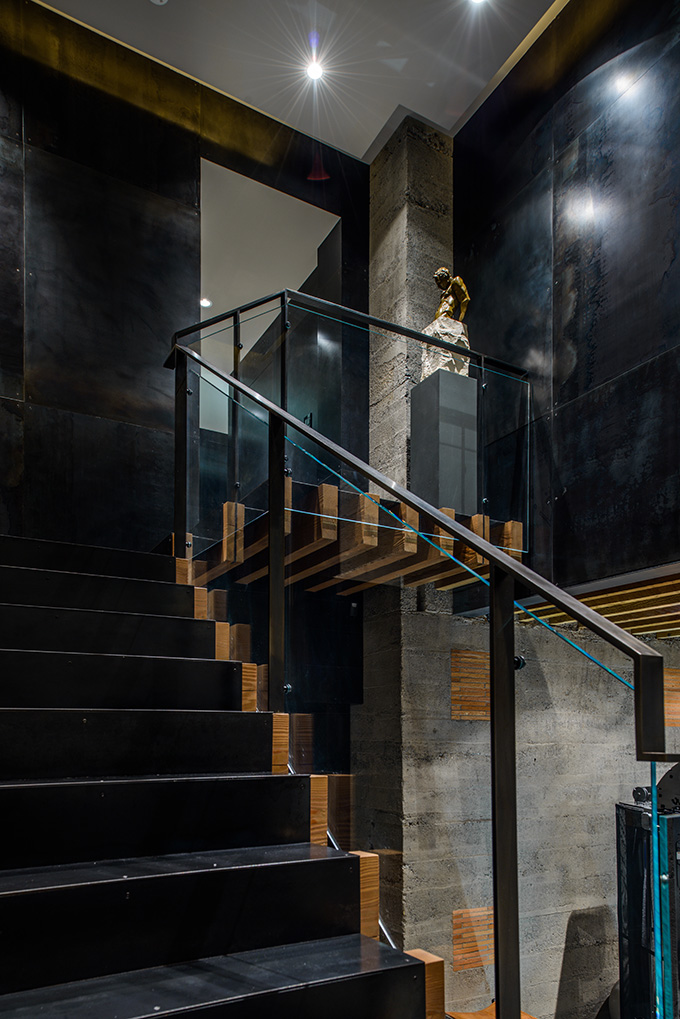 The multi-phased approach involved preserving as much of the exterior of the house as possible while re-envisioning the floor plans of each of the five floors for contemporary living.
