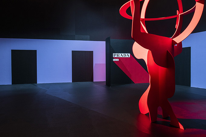 Take A Tour of Prada Fall/Winter 2020 Showspace by OMA/AMO